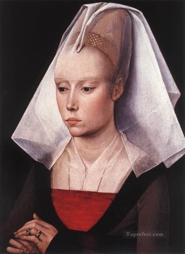 Weyden Deco Art - Portrait of a Woman Netherlandish painter Rogier van der Weyden